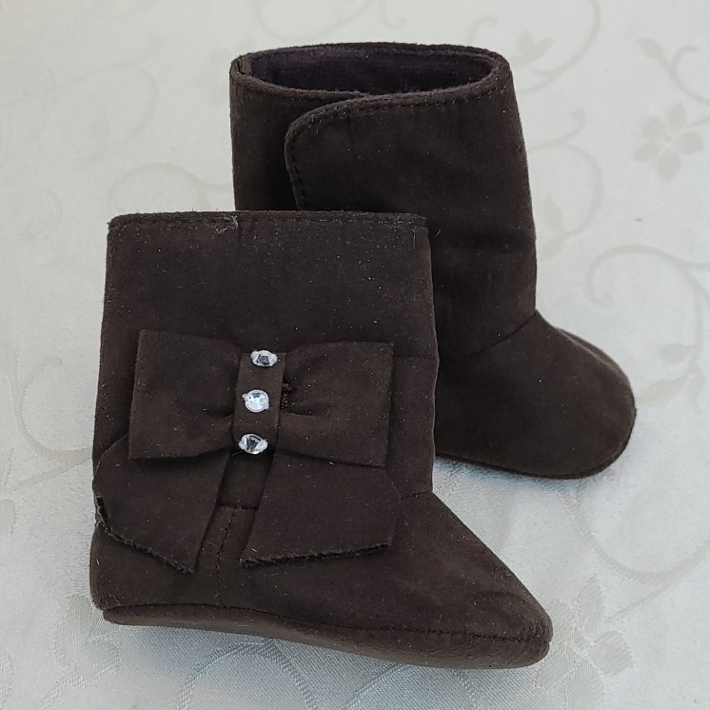❤️ baby boots, Brown  size 1